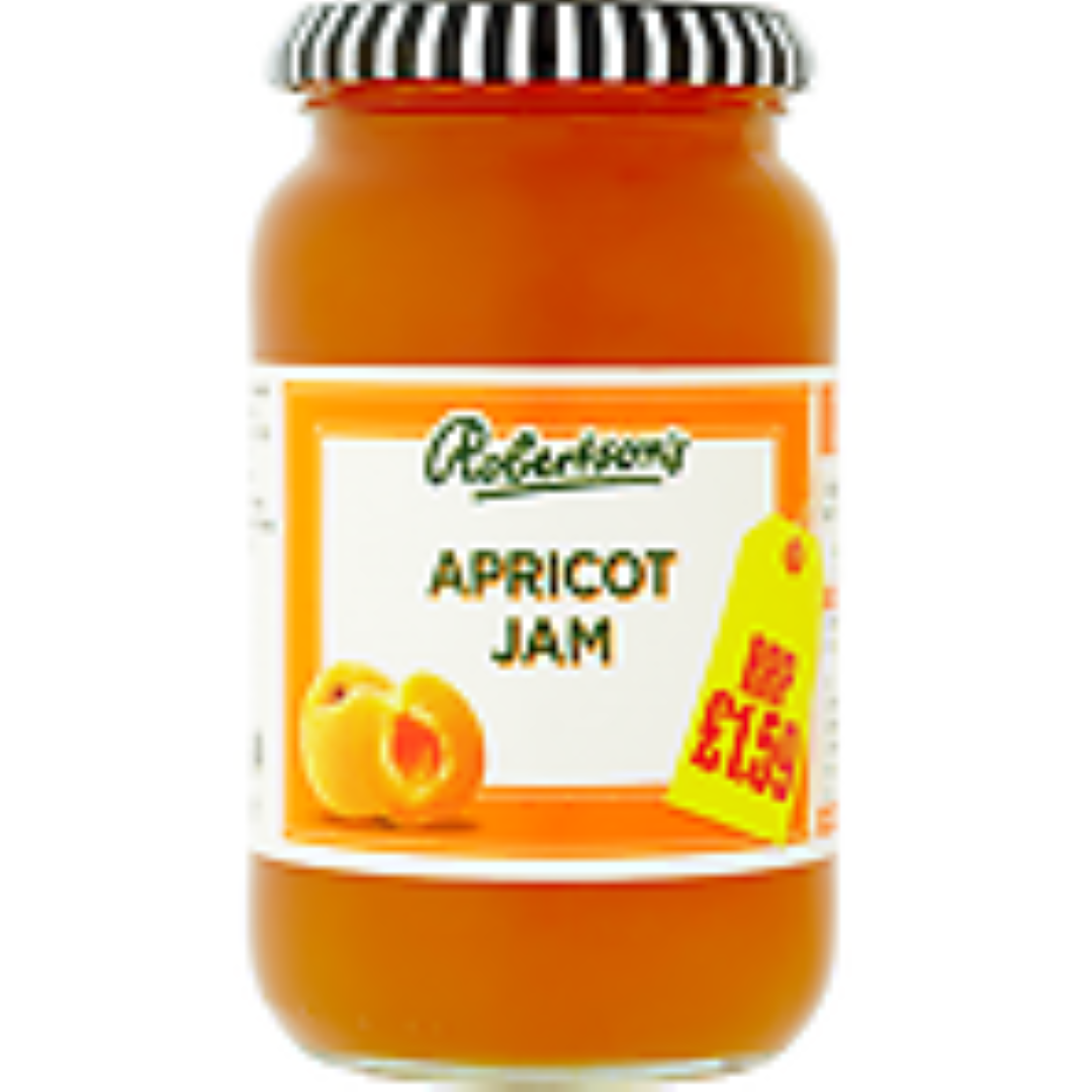 ROBERTSONS APRICOT JAM 454G